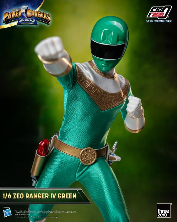 Power Rangers Zeo FigZero Zeo Ranger IV Green 1/6 Scale Figure Gallery Image 10