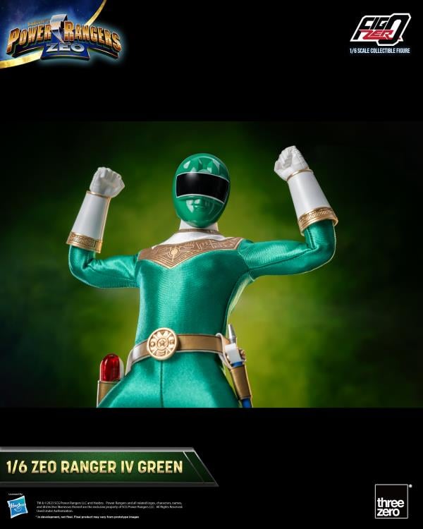 Power Rangers Zeo FigZero Zeo Ranger IV Green 1/6 Scale Figure Gallery Image 11