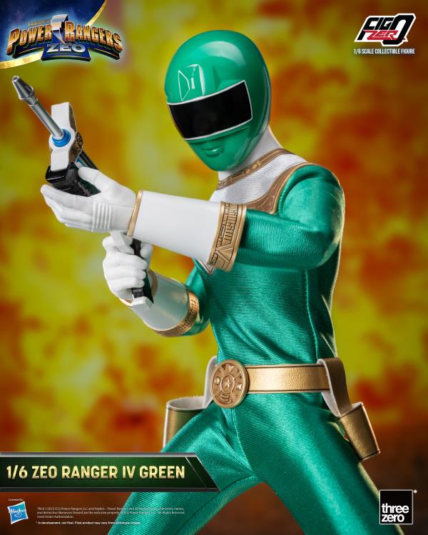 Power Rangers Zeo FigZero Zeo Ranger IV Green 1/6 Scale Figure Gallery Image 7