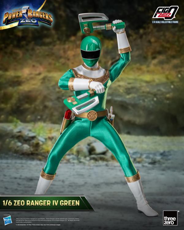 Power Rangers Zeo FigZero Zeo Ranger IV Green 1/6 Scale Figure Gallery Image 3