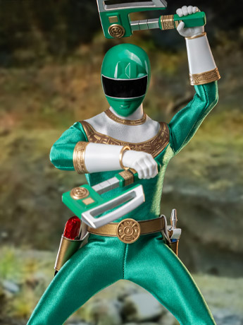 Power Rangers Zeo FigZero Zeo Ranger IV Green 1/6 Scale Figure Gallery Image 2