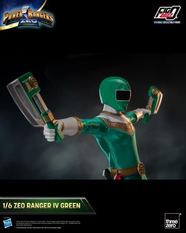 Power Rangers Zeo FigZero Zeo Ranger IV Green 1/6 Scale Figure Gallery Image 8