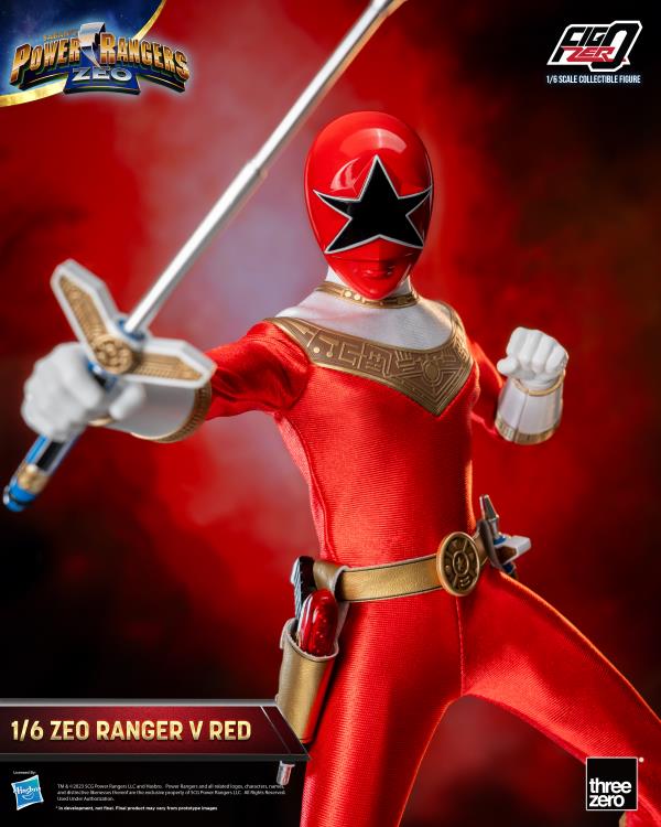 Power Rangers Zeo FigZero Zeo Ranger V Red 1/6 Scale Figure Gallery Image 7