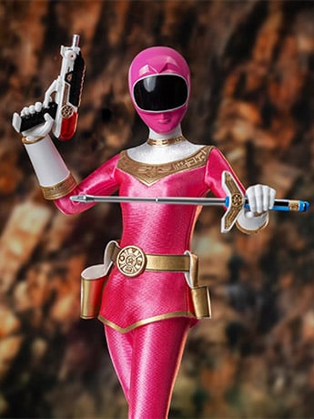 Power Rangers Zeo FigZero Zeo Ranger I Pink 1/6 Scale Figure Gallery Image 2