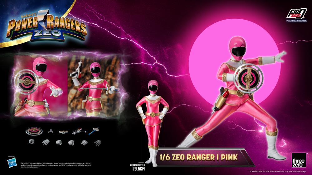 Power Rangers Zeo FigZero Zeo Ranger I Pink 1/6 Scale Figure Gallery Image 13