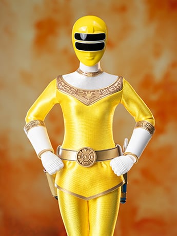 Power Rangers Zeo FigZero Zeo Ranger II Yellow 1/6 Scale Figure Gallery Image 2