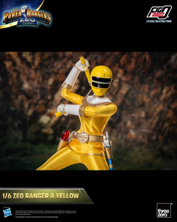 Power Rangers Zeo FigZero Zeo Ranger II Yellow 1/6 Scale Figure Gallery Image 11