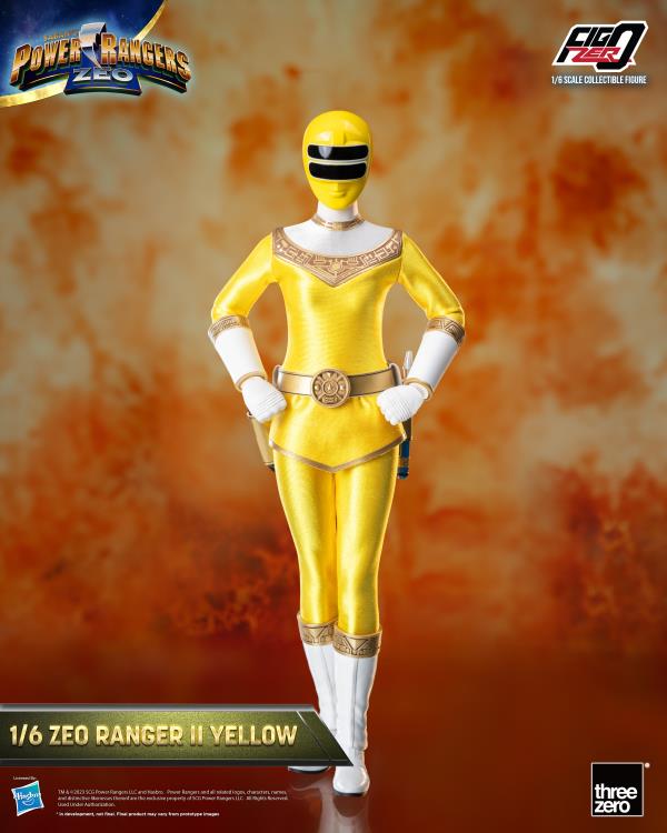 Power Rangers Zeo FigZero Zeo Ranger II Yellow 1/6 Scale Figure Gallery Image 3