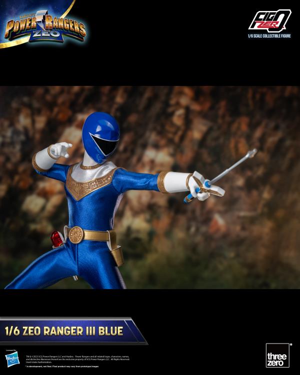 Power Rangers Zeo FigZero Zeo Ranger III Blue 1/6 Scale Figure Gallery Image 9