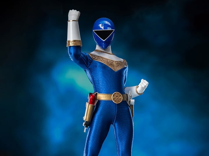 Power Rangers Zeo FigZero Zeo Ranger III Blue 1/6 Scale Figure Gallery Image 1