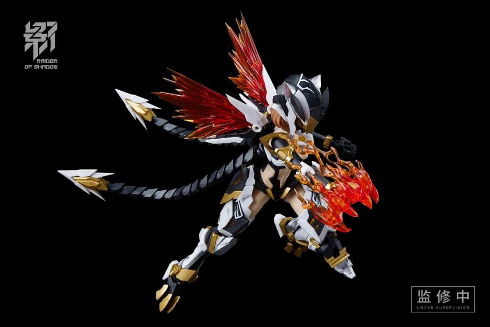 Raider of Shadow RS-03 Chinese Zodiac Tiger 1/10 Scale Model Kit Gallery Image 6