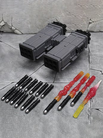 Action Force Vanguard Missile Launcher (Stealth Gray Ver.) Accessory Set Gallery Image 2