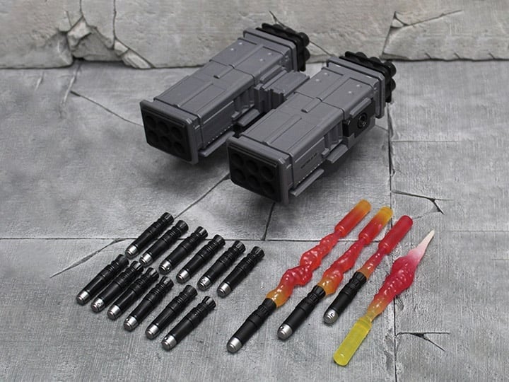 Action Force Vanguard Missile Launcher (Stealth Gray Ver.) Accessory Set Gallery Image 1