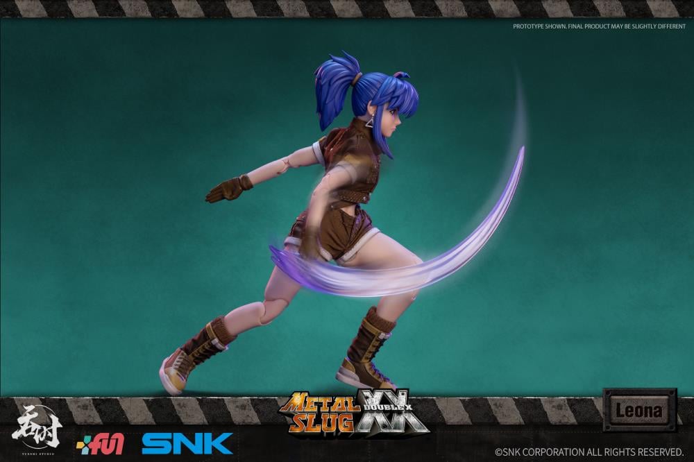 Metal Slug XX Leona Heidern 1/12 Scale Figure Gallery Image 14