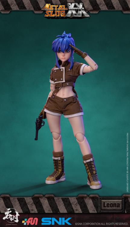 Metal Slug XX Leona Heidern 1/12 Scale Figure Gallery Image 5