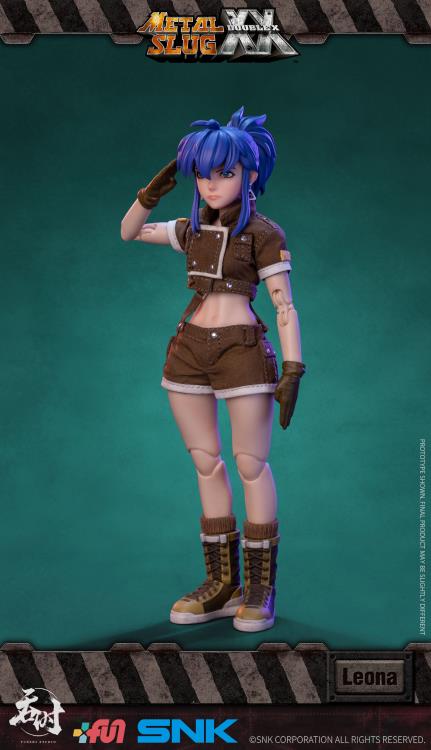 Metal Slug XX Leona Heidern 1/12 Scale Figure