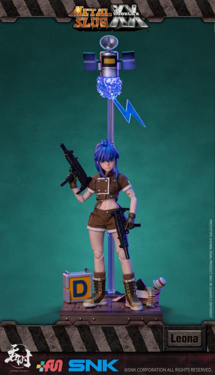 Metal Slug XX Leona Heidern 1/12 Scale Figure Gallery Image 11