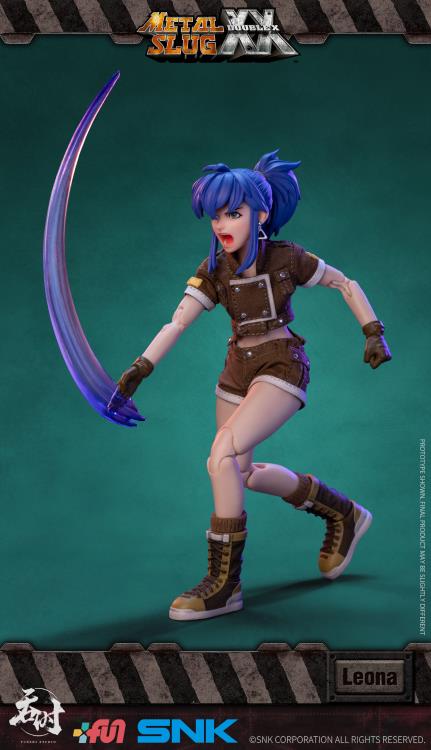 Metal Slug XX Leona Heidern 1/12 Scale Figure Gallery Image 12