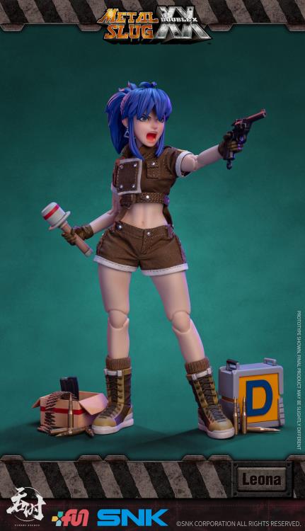 Metal Slug XX Leona Heidern 1/12 Scale Figure Gallery Image 10