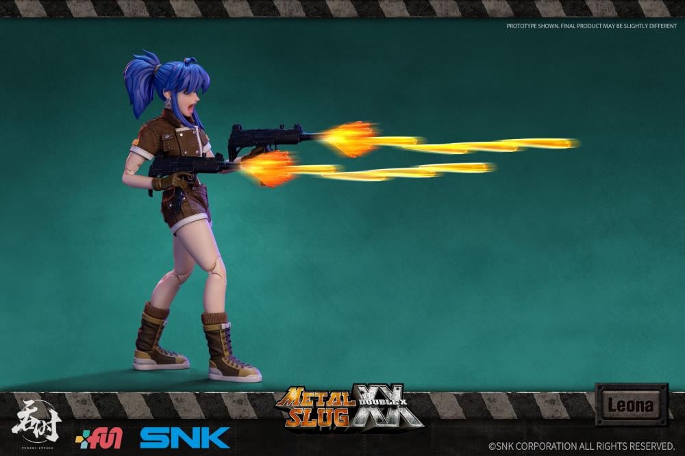 Metal Slug XX Leona Heidern 1/12 Scale Figure Gallery Image 15