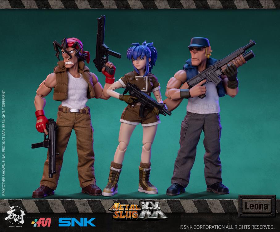 Metal Slug XX Leona Heidern 1/12 Scale Figure Gallery Image 17