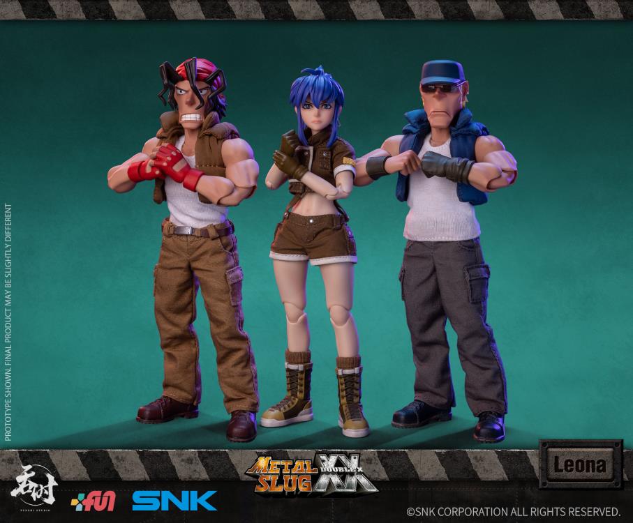 Metal Slug XX Leona Heidern 1/12 Scale Figure