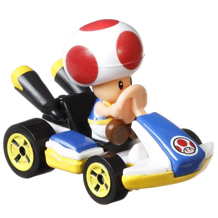 Mario Kart Hot Wheels Toad (Standard Kart) Gallery Image 3