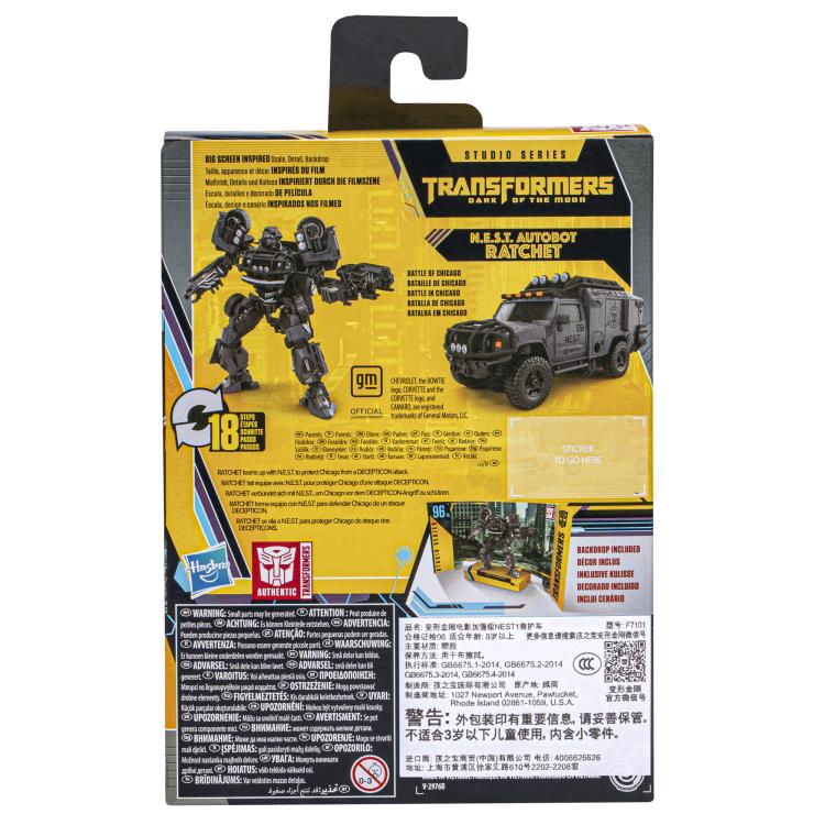 Transformers Buzzworthy Bumblebee Studio Series 96 N.E.S.T. Autobot Ratchet Exclusive Gallery Image 7