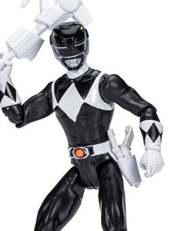 Mighty Morphin Power Rangers 30th Anniversary Black Ranger Gallery Image 2