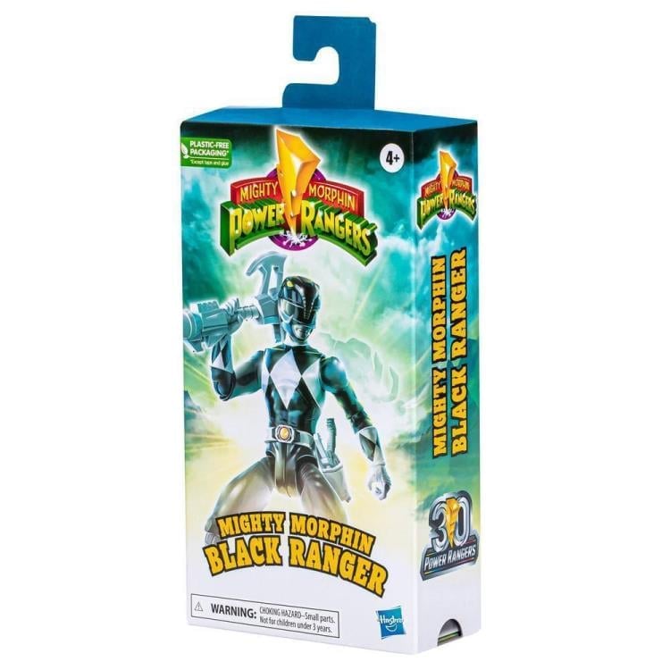 Mighty Morphin Power Rangers 30th Anniversary Black Ranger Gallery Image 6