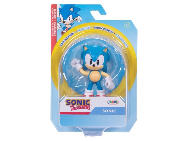 Sonic The Hedgehog Classic Sonic (Playset Hands) 2.5-Inch Scale Figure Gallery Image 1