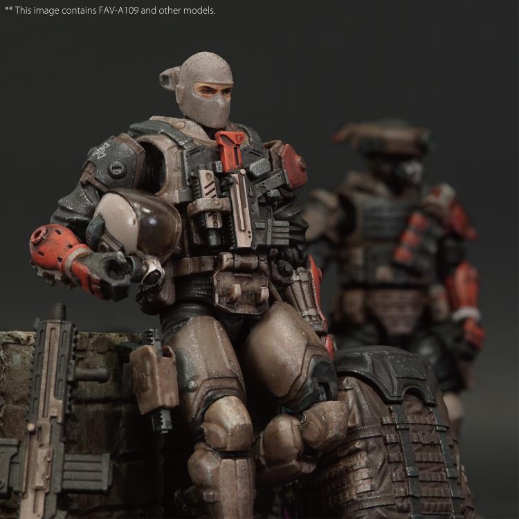 Acid Rain FAV-A109 Red Crow Paratrooper Action Figure Gallery Image 8