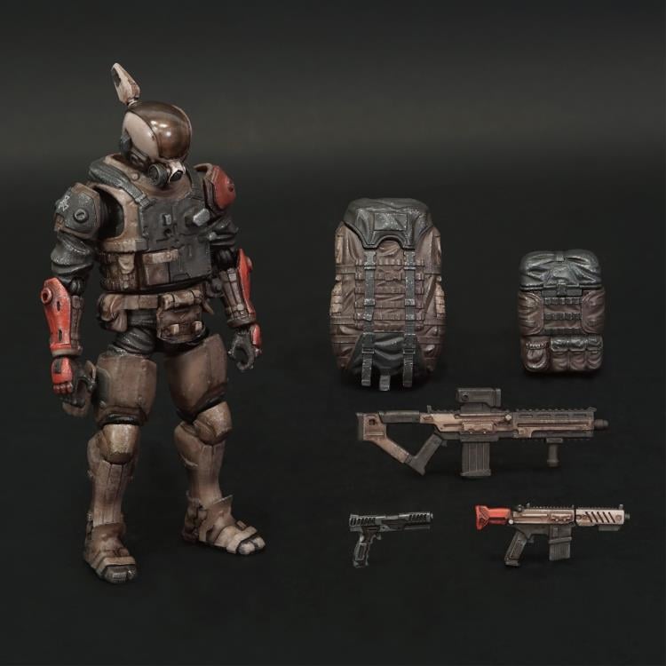 Acid Rain FAV-A109 Red Crow Paratrooper Action Figure Gallery Image 10