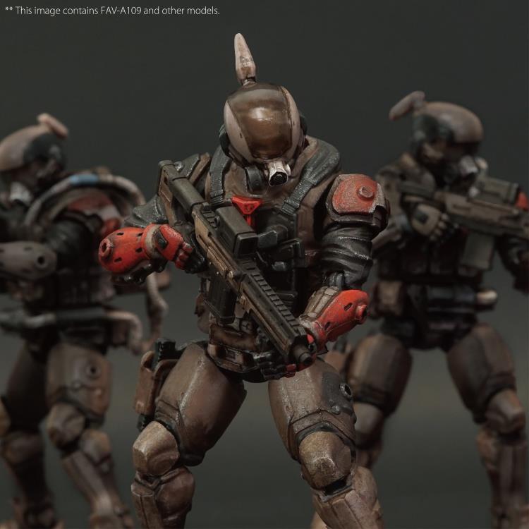 Acid Rain FAV-A109 Red Crow Paratrooper Action Figure Gallery Image 7