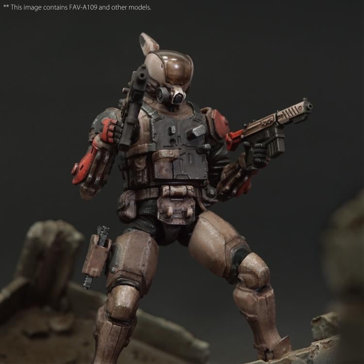 Acid Rain FAV-A109 Red Crow Paratrooper Action Figure Gallery Image 6