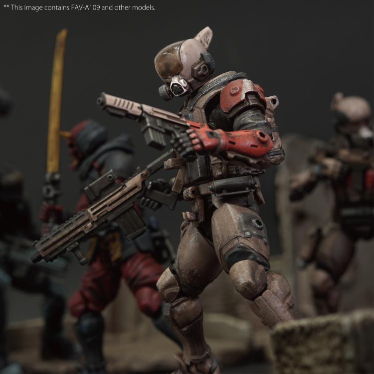 Acid Rain FAV-A109 Red Crow Paratrooper Action Figure Gallery Image 9