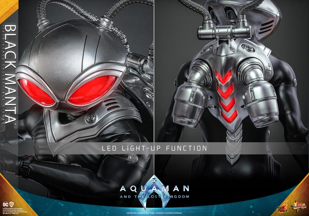 Aquaman and the Lost Kingdom MMS739 Black Manta 1/6th Scale Collectible Figure Gallery Image 17