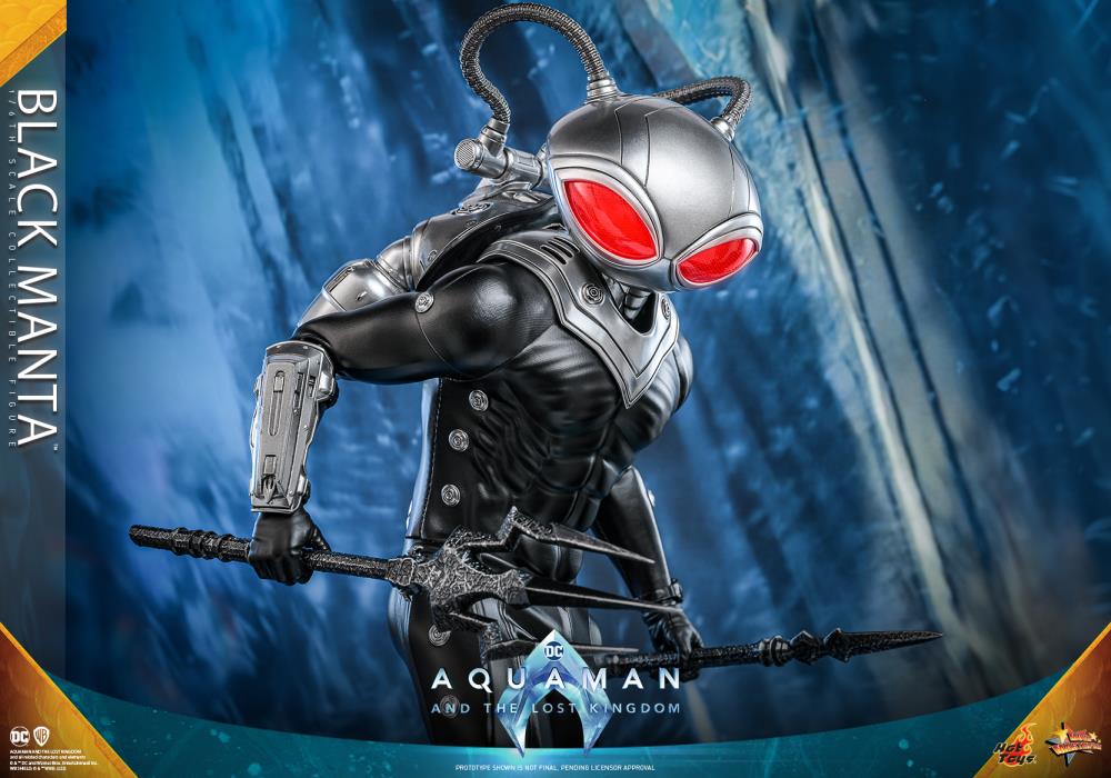 Aquaman and the Lost Kingdom MMS739 Black Manta 1/6th Scale Collectible Figure Gallery Image 14