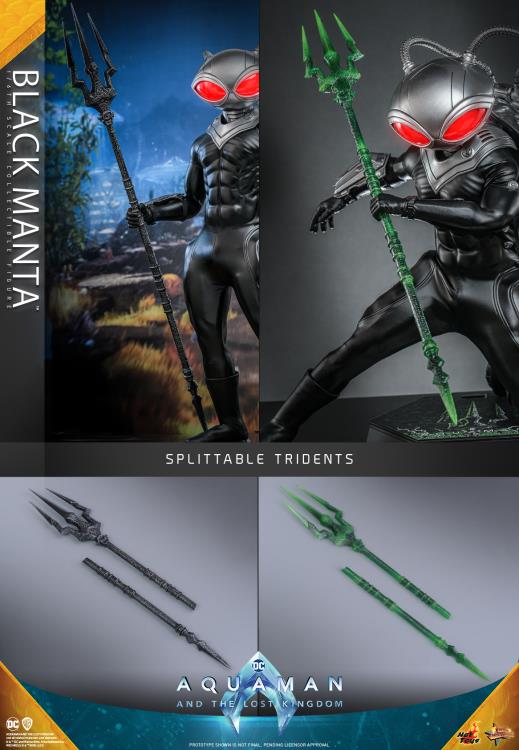 Aquaman and the Lost Kingdom MMS739 Black Manta 1/6th Scale Collectible Figure Gallery Image 16