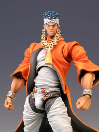 JoJo's Bizarre Adventure: Stardust Crusaders Super Action Statue Mohammed Avdol (Reissue) Gallery Image 2
