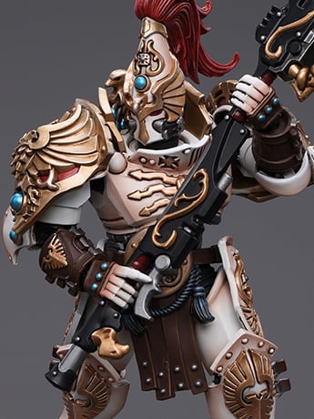 Warhammer 40K Adeptus Custodes Solar Watch Custodian Guard with Guardian Spear 1/18 Scale Action Figure Gallery Image 2