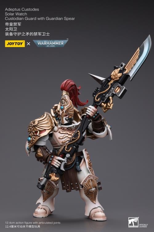 Warhammer 40K Adeptus Custodes Solar Watch Custodian Guard with Guardian Spear 1/18 Scale Action Figure Gallery Image 5