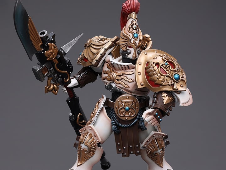 Warhammer 40K Adeptus Custodes Solar Watch Custodian Guard with Guardian Spear 1/18 Scale Action Figure Gallery Image 1