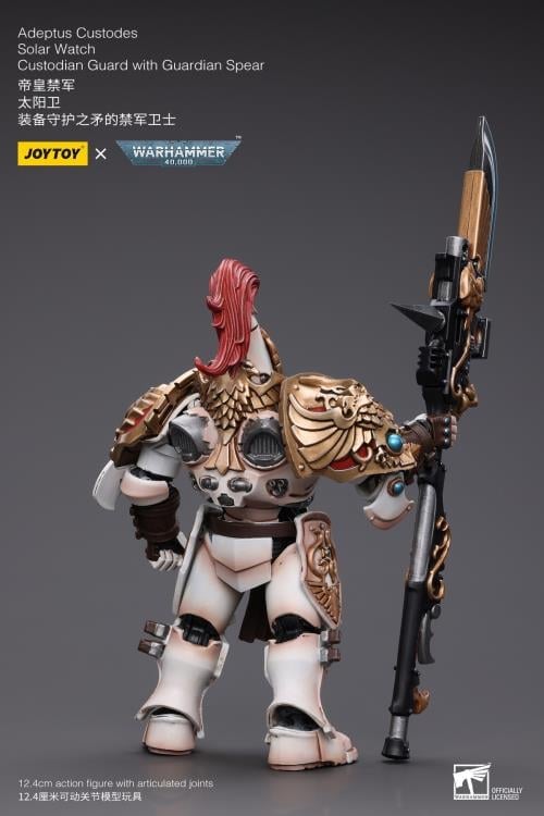 Warhammer 40K Adeptus Custodes Solar Watch Custodian Guard with Guardian Spear 1/18 Scale Action Figure Gallery Image 6