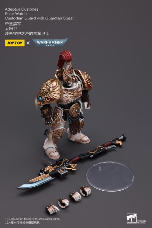 Warhammer 40K Adeptus Custodes Solar Watch Custodian Guard with Guardian Spear 1/18 Scale Action Figure Gallery Image 10
