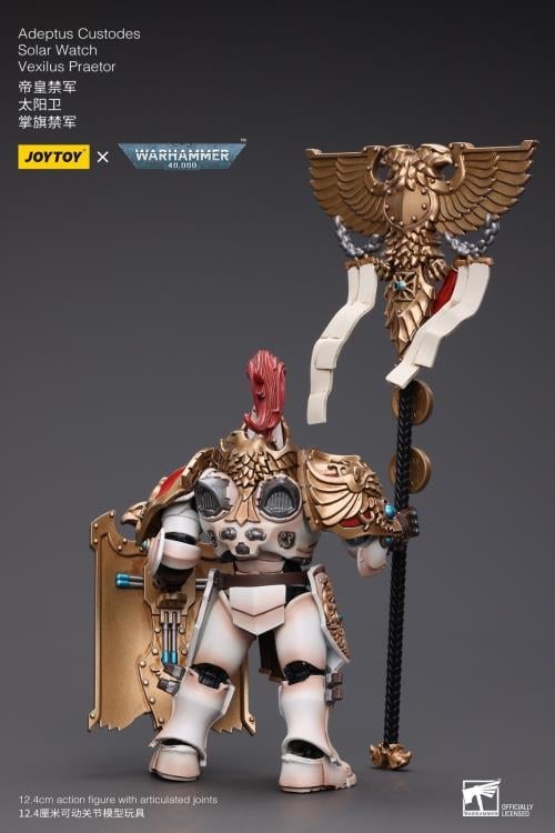 Warhammer 40K Adeptus Custodes Solar Watch Vexilus Praetor 1/18 Scale Action Figure Gallery Image 6