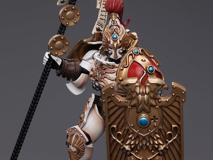 Warhammer 40K Adeptus Custodes Solar Watch Vexilus Praetor 1/18 Scale Action Figure Gallery Image 1