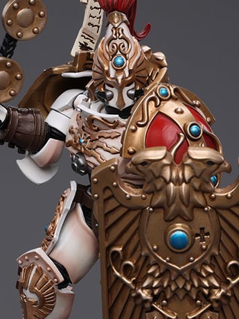 Warhammer 40K Adeptus Custodes Solar Watch Vexilus Praetor 1/18 Scale Action Figure Gallery Image 2