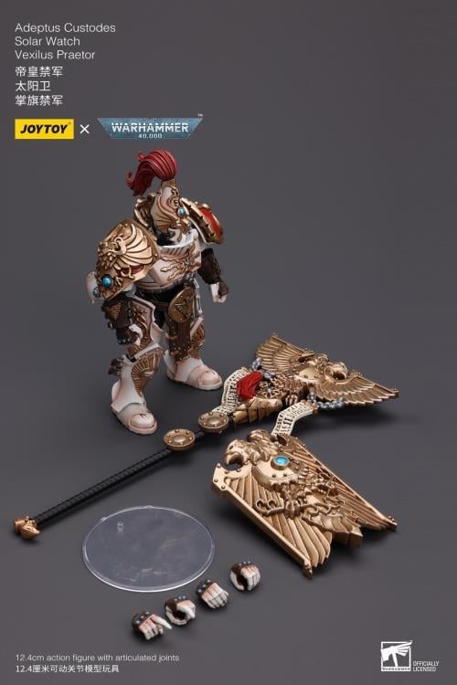 Warhammer 40K Adeptus Custodes Solar Watch Vexilus Praetor 1/18 Scale Action Figure Gallery Image 10