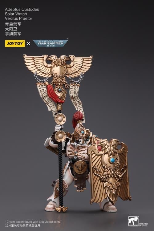 Warhammer 40K Adeptus Custodes Solar Watch Vexilus Praetor 1/18 Scale Action Figure Gallery Image 8